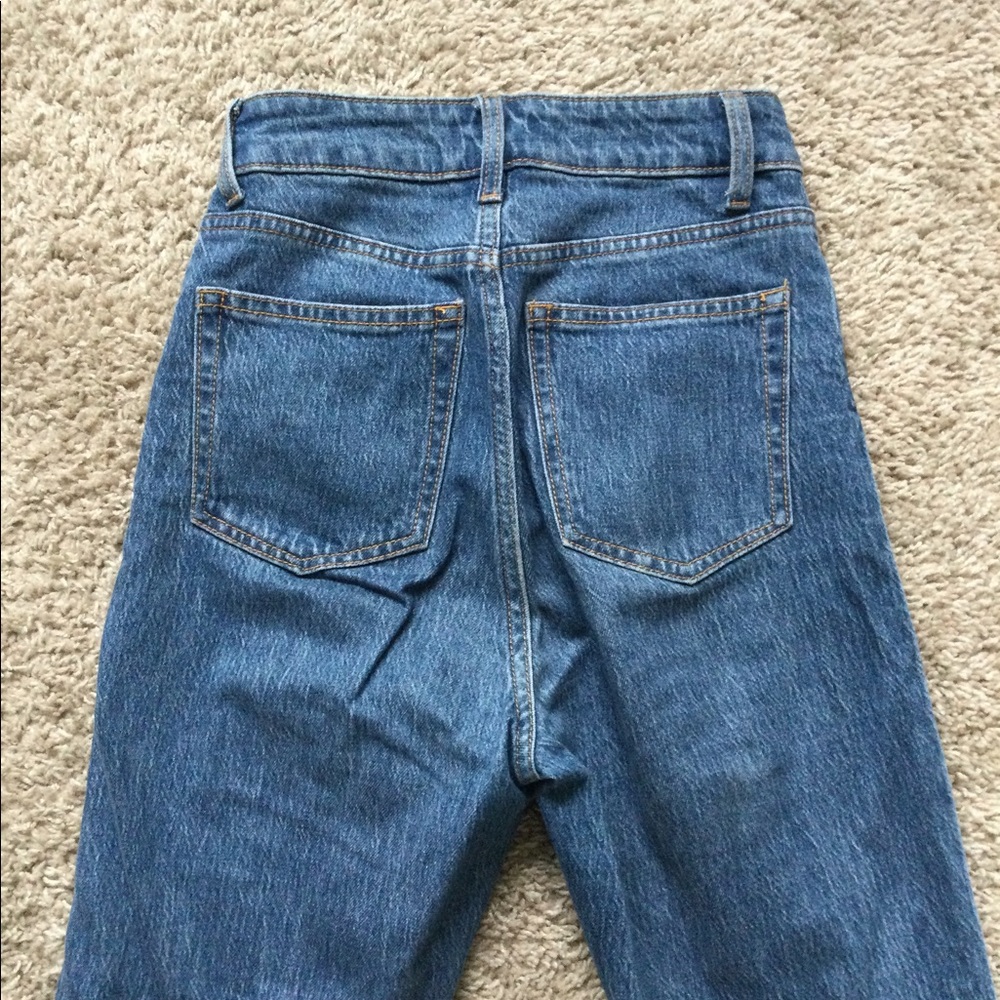 High Waisted Straight Leg Jeans - Picture 13 of 13